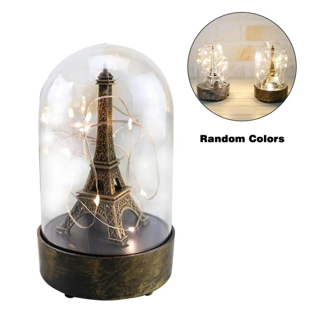 Paris Eiffel Tower Star Light Romantic Innovative Night Lamp Valentine's Day Gift To Girlfriend Anniversary Gift Home Decoration