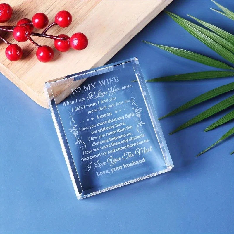 Gifts for Wife, Valentine's Day Gifts for Wife, Birthday Wedding Anniversary Christmas for My Wife Centerpieces