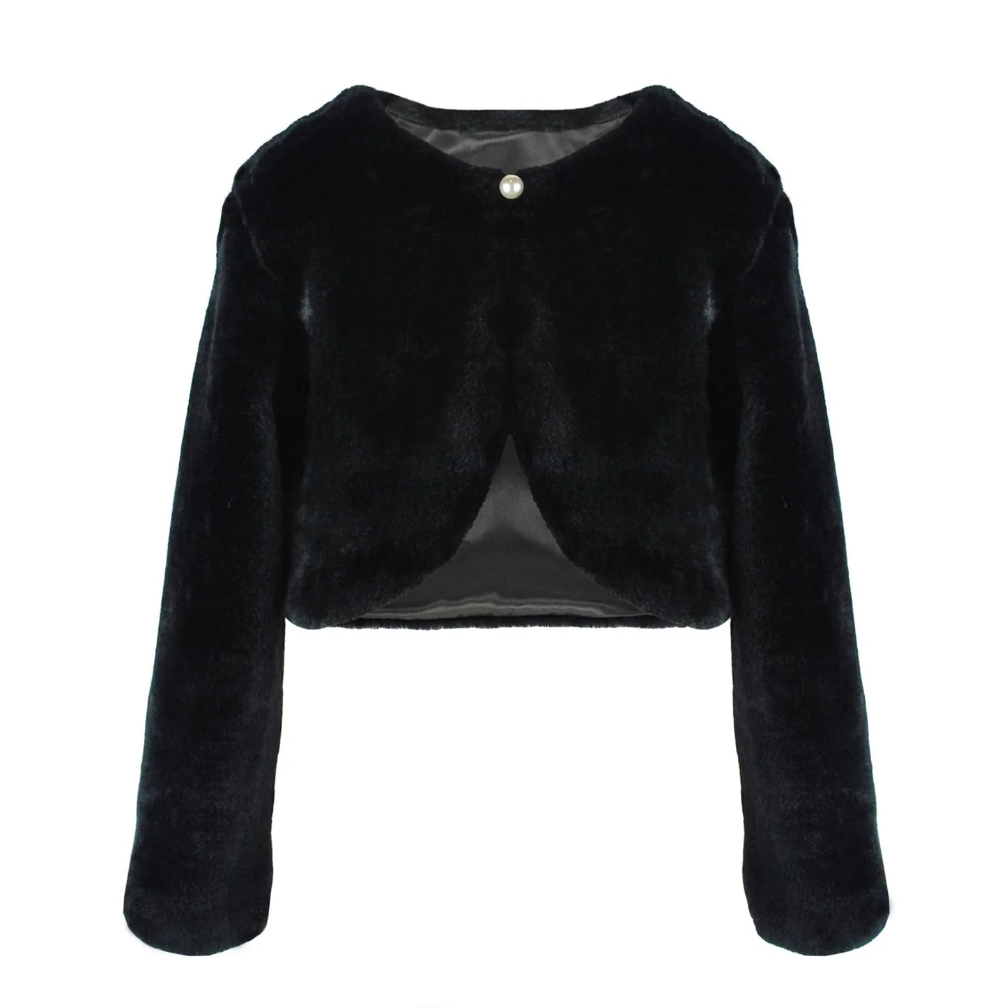 Coat of Many Colors Jacket Kids Girls Jacket Coat Toddler Kids Dressy Cardigan Fleece Fuzzy Bolero Sh Rug Long Coat Hooded Girls