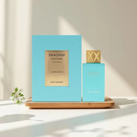 SHAGHAF VANILLA TOFFEE/OUD ROYALE SWISS ARABIAN Men's perfume,  can also be used as gifts for Halloween and Valentine's Day