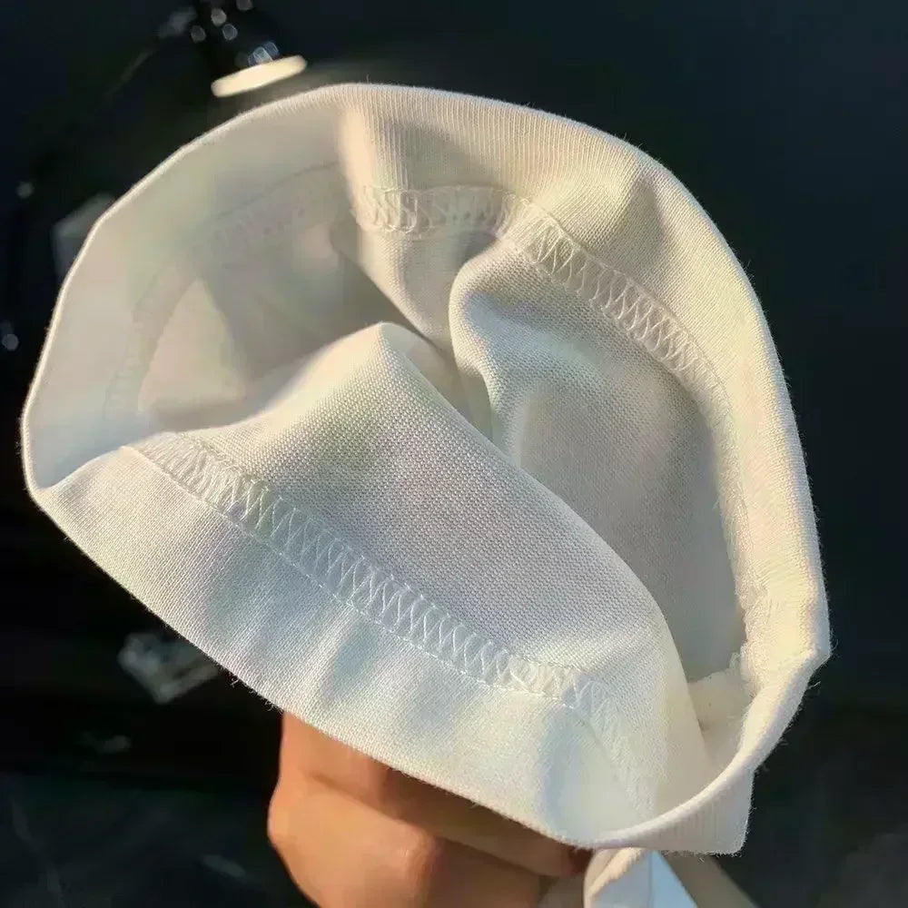 1pc Seattle 12th for Man T-Shirt - Seahawk Head Graphic with Fashion Glasses & Beanie Design White 180g Heavyweight Casual Tee