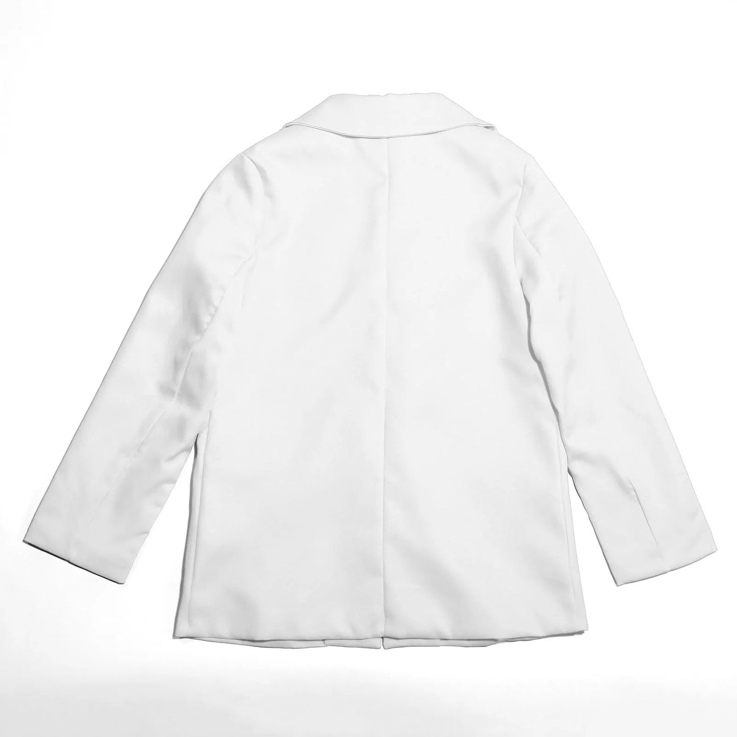 Youth Winter Coat Girls Long Sleeve Shawl Formal Suit Jacket Open Front Inner Pocket For Kids Girls Dress Up Coat Ropa De NiñA