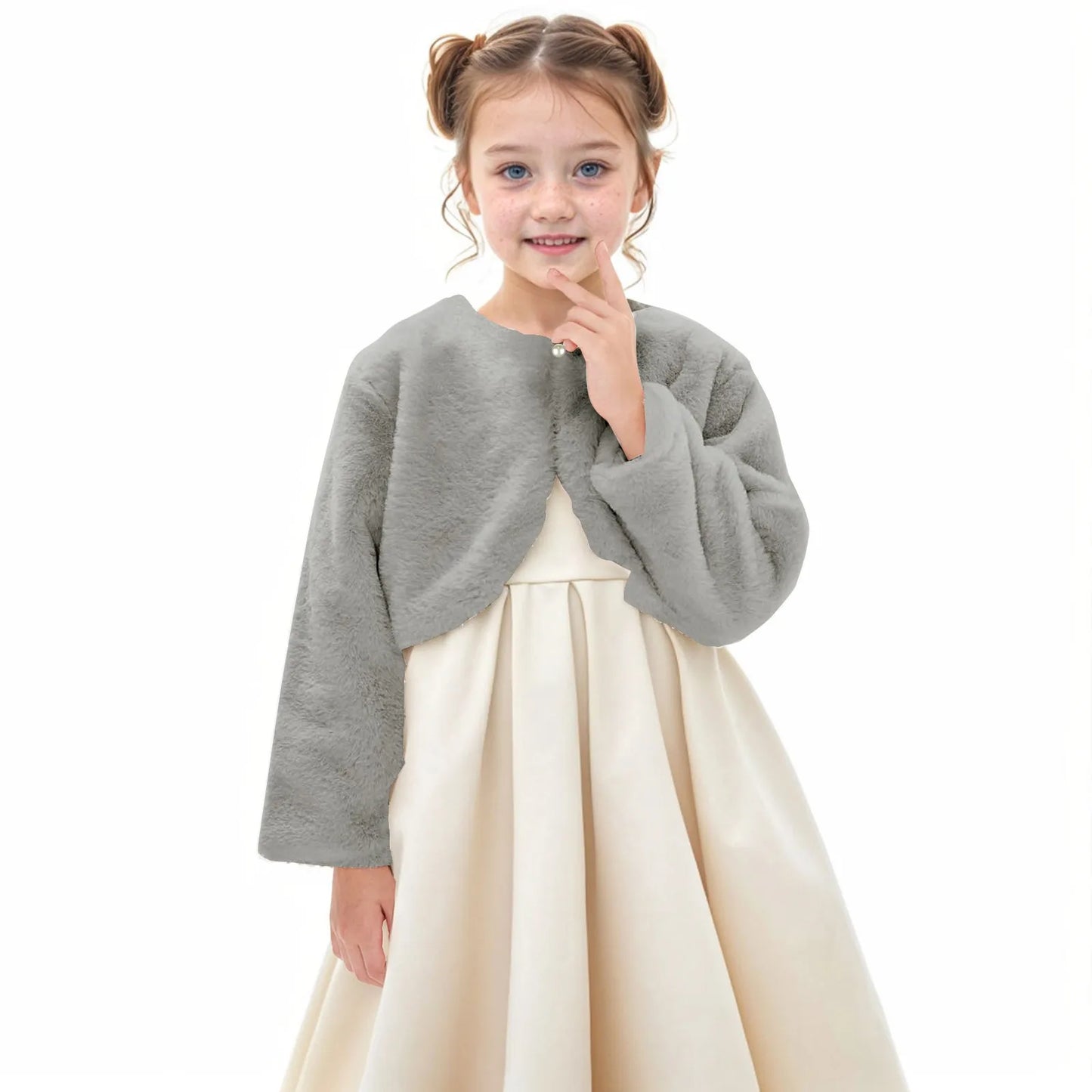 Coat of Many Colors Jacket Kids Girls Jacket Coat Toddler Kids Dressy Cardigan Fleece Fuzzy Bolero Sh Rug Long Coat Hooded Girls