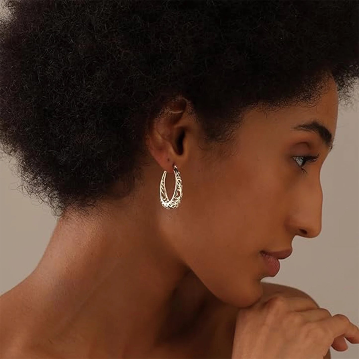 925 silver, hollowed out vintage earrings, women's earrings, teenage fashion items Valentine's Day, Mother's Day, Christmas, bir