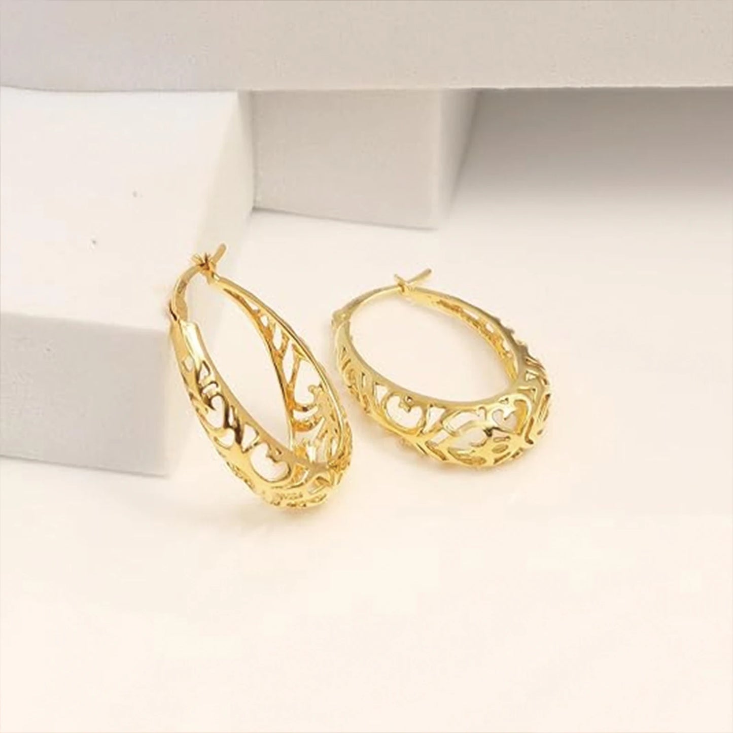 925 silver, hollowed out vintage earrings, women's earrings, teenage fashion items Valentine's Day, Mother's Day, Christmas, bir