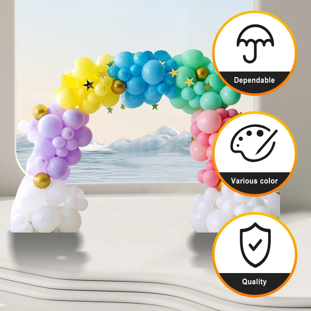 144 Pcs Hot Selling Latex Balloons Set Wedding Christmas Halloween Easter Decoration Including Valentine's Day Birthday