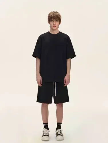 1pc Seattle 12th for Man T-Shirt - Seahawk Head Graphic with Fashion Glasses & Beanie Design White 180g Heavyweight Casual Tee